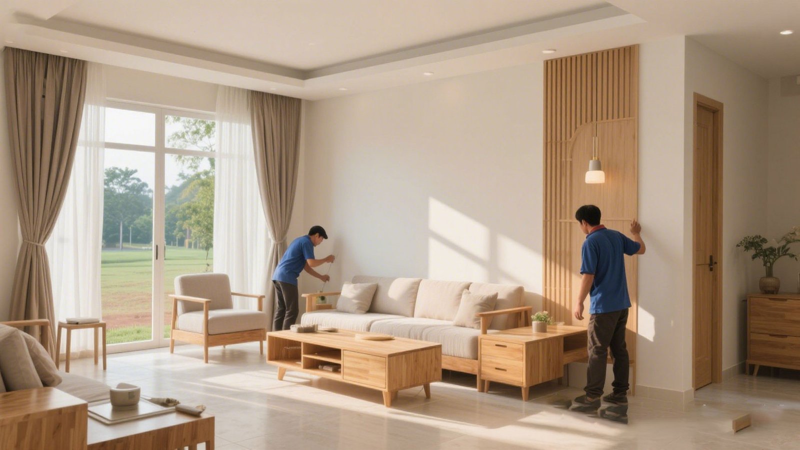 Hạng mục thi công nội thất Buôn Ma Thuột