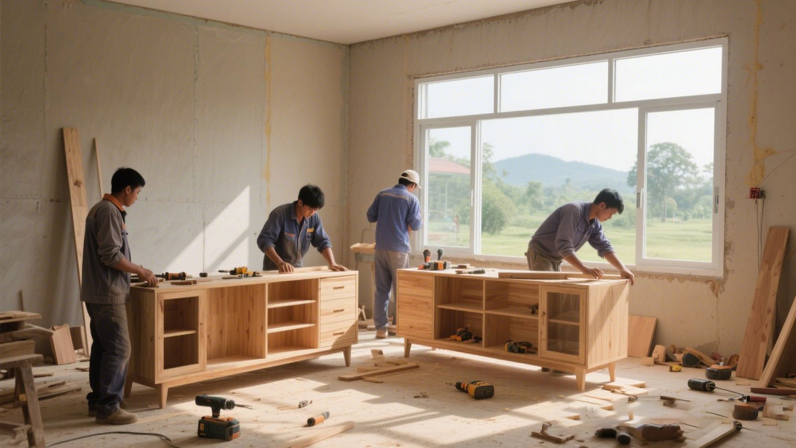 Lắp đặt Nội thất tại Buôn Ma Thuột