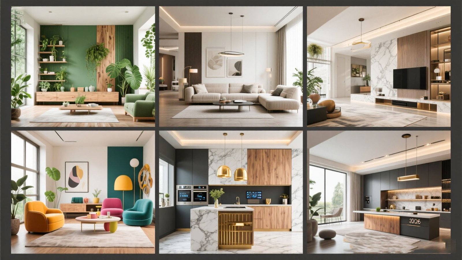 Điểm mới trong xu hướng nội thất 2026